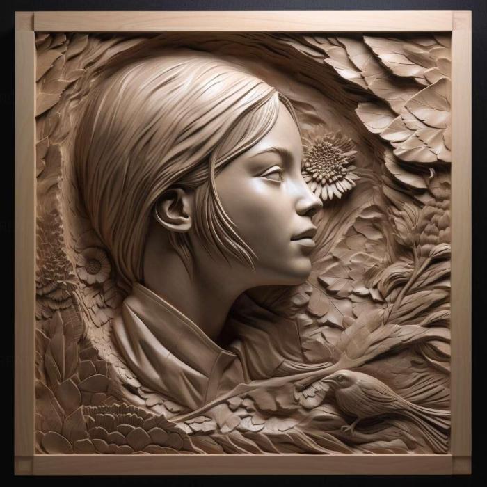 نموذج ثلاثي الأبعاد لآلة CNC 3D Art 